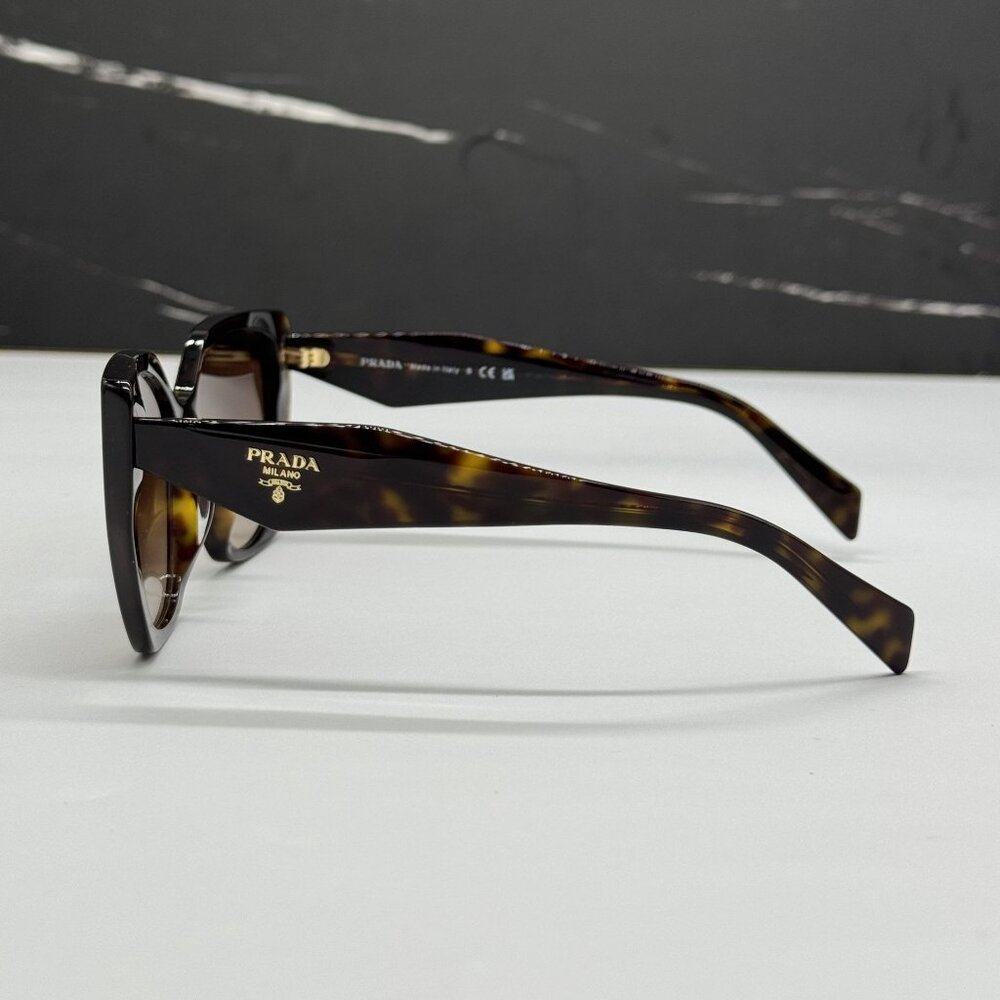 NEW PRADA PR19ZSF 2AU6S1 SUNGLASSES PR 19ZSF 2AU6S1 HAVANA WOMEN EYEWEAR SPR 19Z - Picture 7 of 10